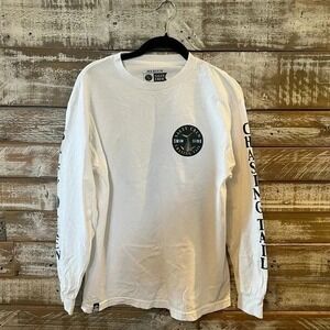 Men's‎ salty crew, long sleeve white shirt M